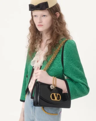 Apres L’Hiver Jacke mit Blumenmuster und Steppung