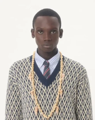 Baumwollhemd mit Vlogo-Stickerei