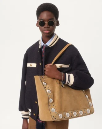 Bomberjacke aus Baumwolltweed