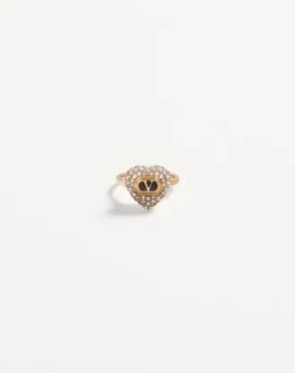 Coeur Royal Ring aus Metall, Emaille und Swarovski®-Kristallen Coeur Royal Ring aus Metall, Emaille und Swarovski®-Kristallen