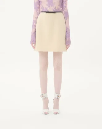 Einfacher Rock aus Wolltweed