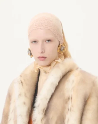 Fleur Lumineuse Metall-Ohrring