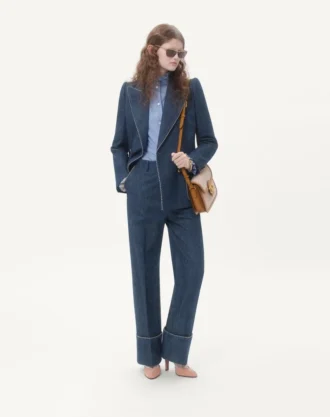 Jeanshose aus Chambray