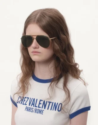 Metall-Pilotenbrille