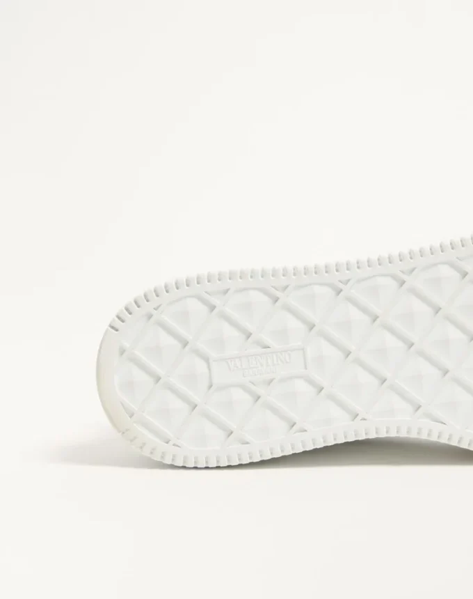 One Stud XL Low-Top-Sneaker aus Nappaleder