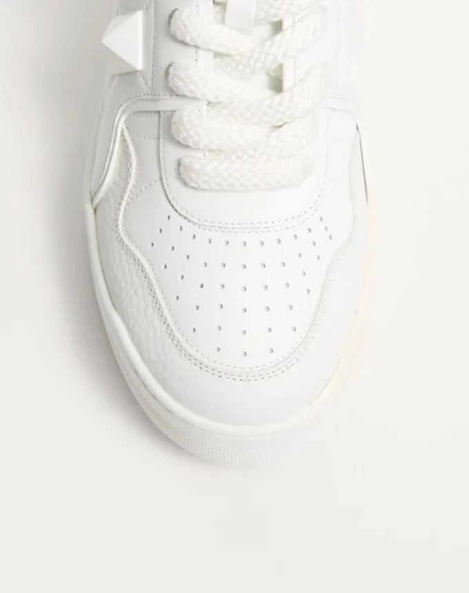 One Stud XL Low-Top-Sneaker aus Nappaleder