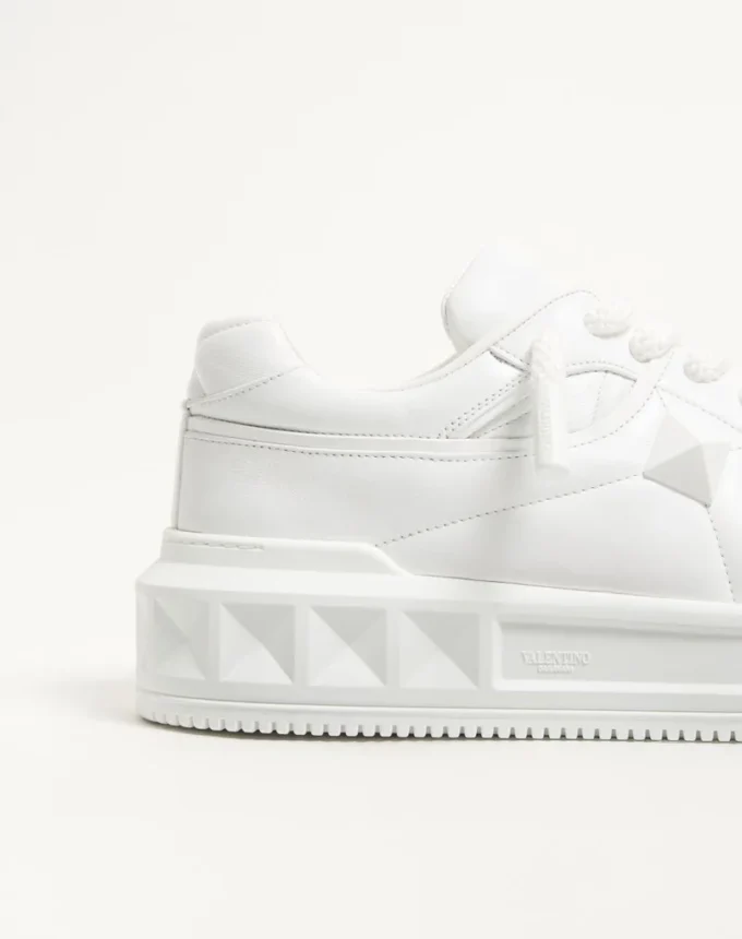 One Stud XL Low-Top-Sneaker aus Nappaleder