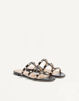 Rockstud Flat Slide Sandal