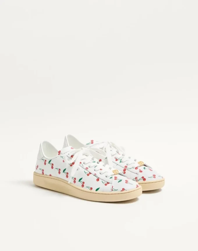 Royco Sneaker aus Nappakalbsleder mit Cherryfic-Muster