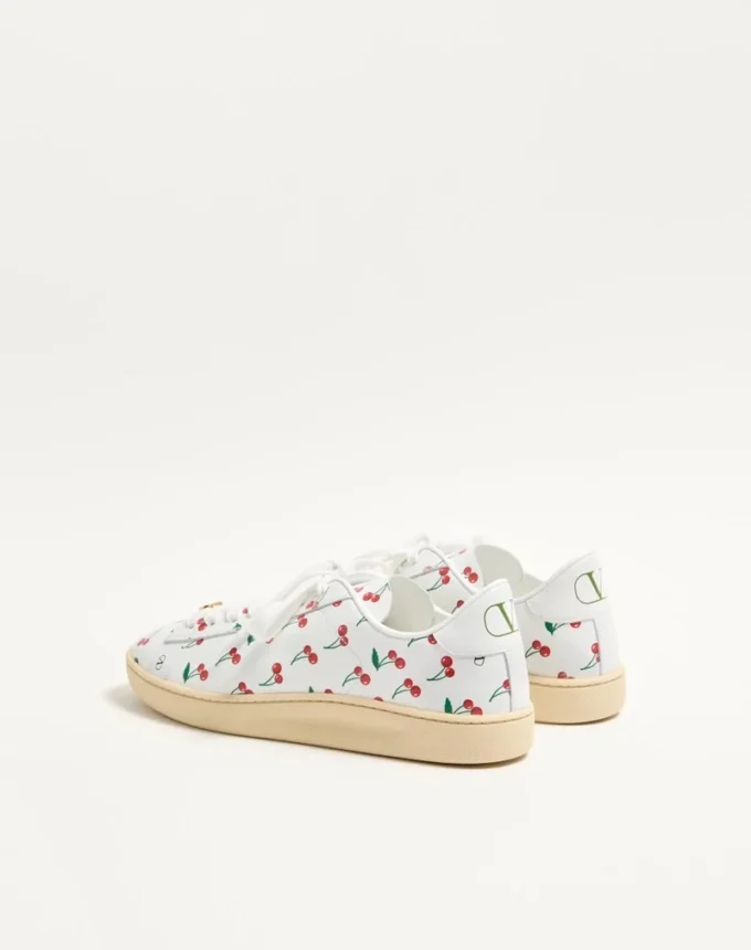 Royco Sneaker aus Nappakalbsleder mit Cherryfic-Muster