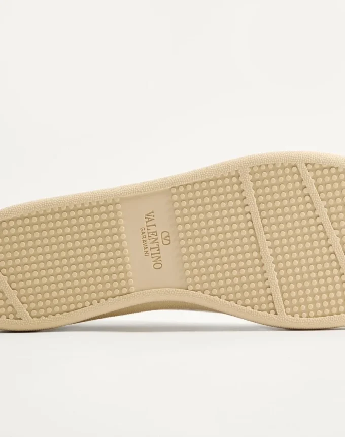 Royco Sneaker aus Nappakalbsleder mit Le Chat De La Maison-Motiv