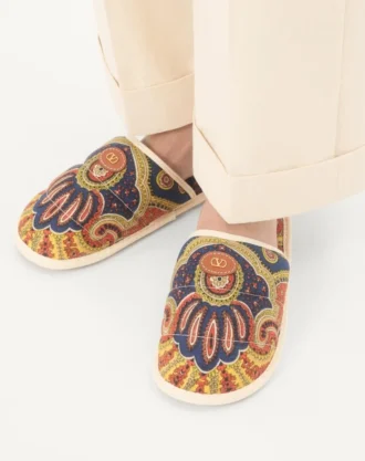 Ta Chambre Slide aus Voyage Imaginaire-Denim Ta Chambre Slide aus Voyage Imaginaire-Denim