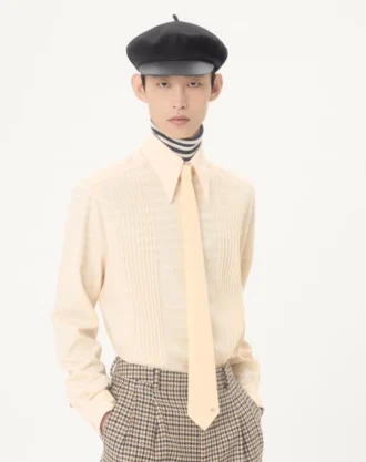 Valentie Seidenkrawatte mit VLogo-Signaturdetail