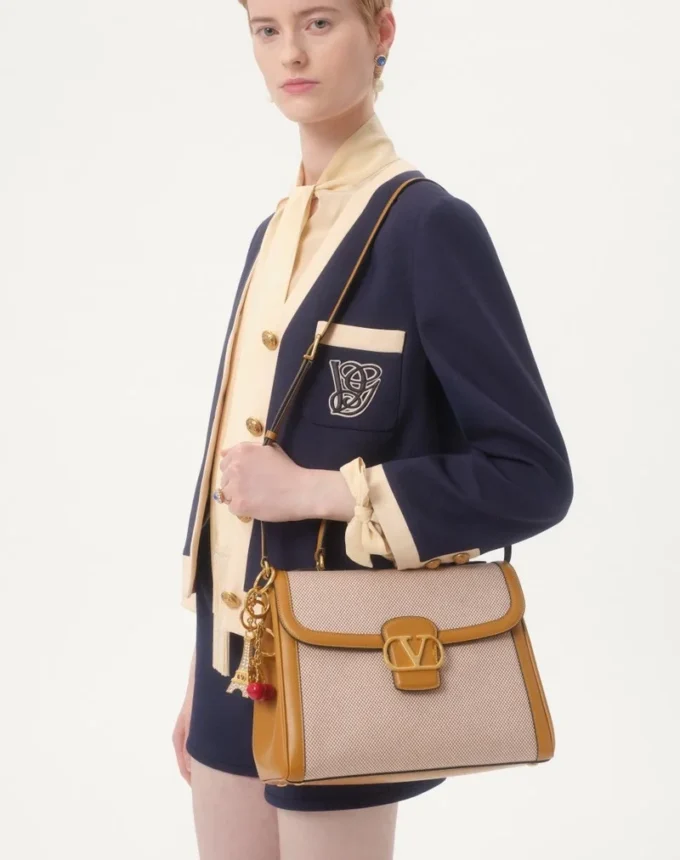 Valentino Garavani 9To5 Canvas Handtasche