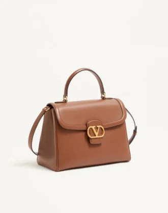 Valentino Garavani 9To5 Handtasche aus glattem Kalbsleder