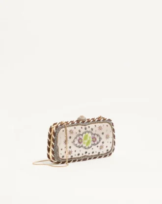 Valentino Garavani Carry Secrets Bestickte Minaudiere