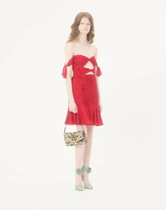 Valentino Garavani DeVain Kleine bestickte Umhängetasche