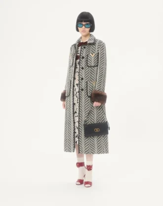 Valentino Garavani DeVain Kleine Nappa-Umhängetasche