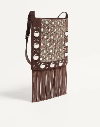 Valentino Garavani Nellcôte bestickte Schultertasche