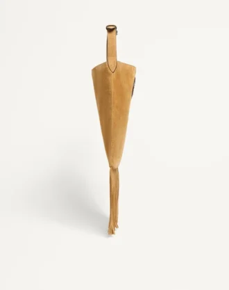 Valentino Garavani Nellcôte Schultertasche aus Wildleder mit Fransen