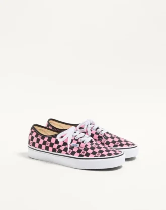 Valentino Garavani und Vans Low-Top-Sneaker aus Stoff mit VLogo-Schachbrettmuster