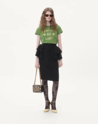 Valentino Garavani Vain Kleine Umhängetasche aus Kalbsleder mit Pony-Effekt und Animalier-Print