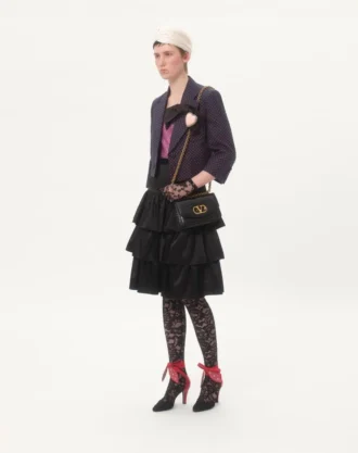 Valentino Garavani Vain Kleine Umhängetasche aus Krokodilleder