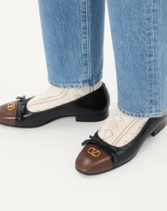 Valet Du Roi Ballerinas aus Ziegenleder