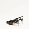 VLogo Signature Lackleder-Slingback-Pumps 80 mm