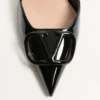 VLogo Signature Lackleder-Slingback-Pumps 80 mm
