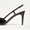 VLogo Signature Lackleder-Slingback-Pumps 80 mm