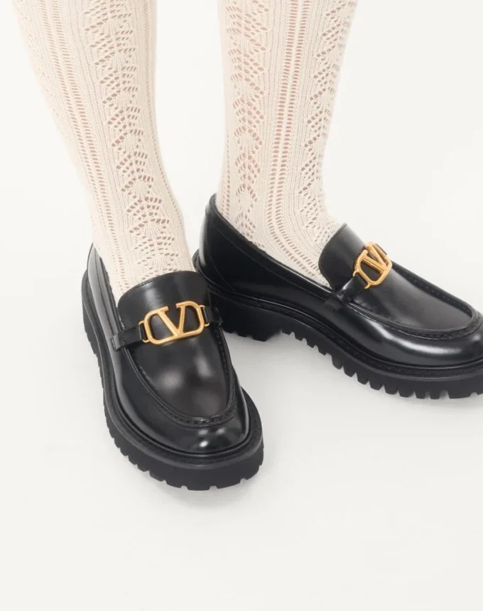 Vlogo Signature Loafer aus Kalbsleder