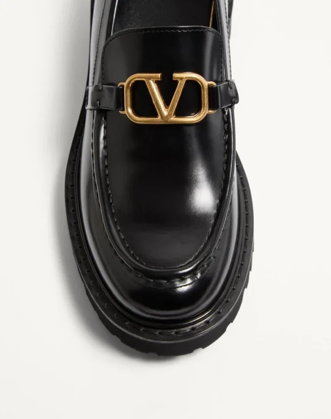 Vlogo Signature Loafer aus Kalbsleder
